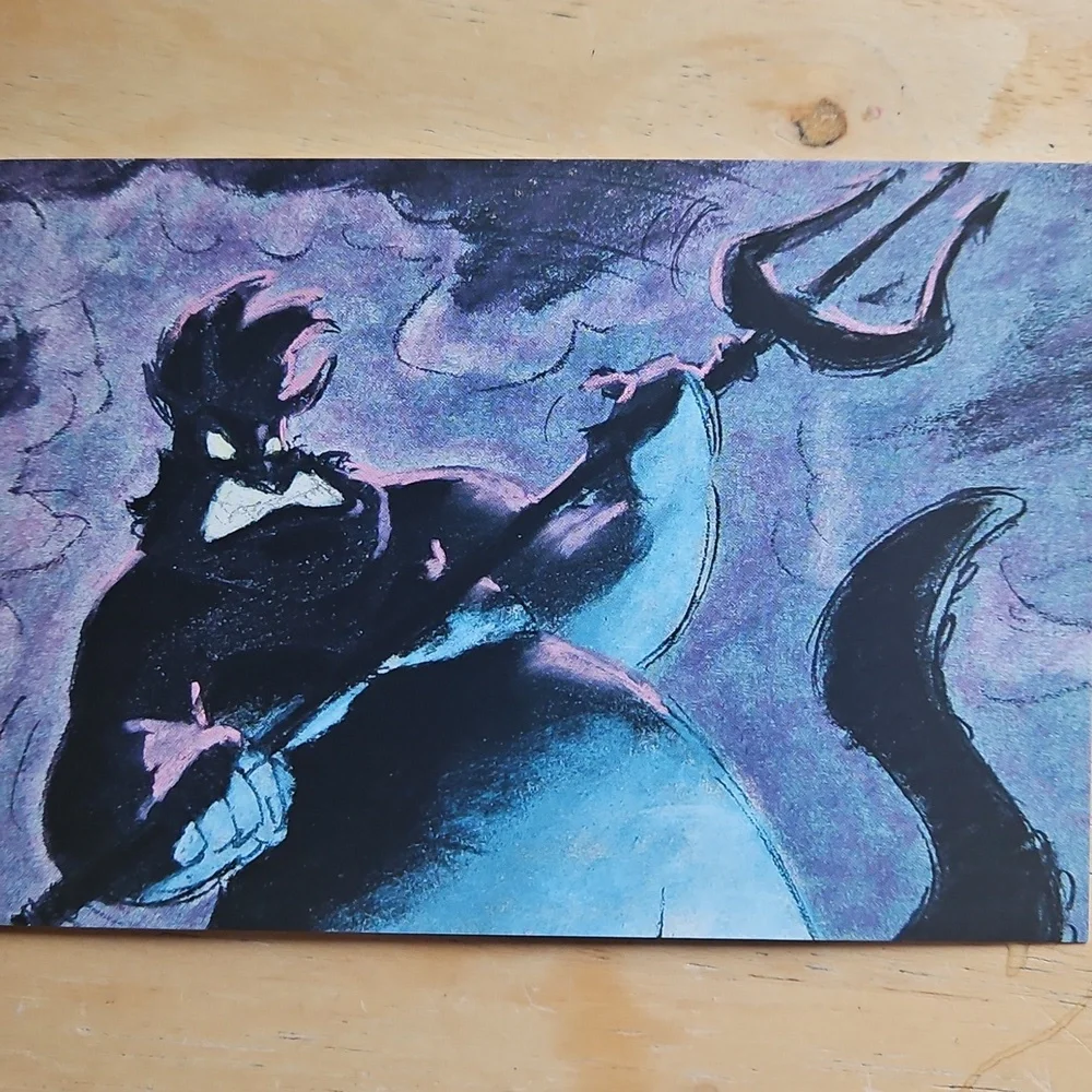 DISNEY VILLAINS POSTCARDS PACK